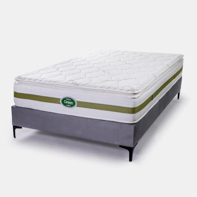 Green pillowtop Mattress Image 3