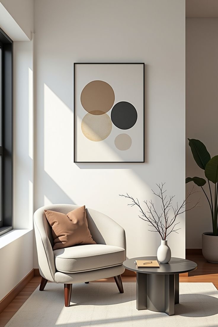 Moderne Wandtattoos fur das Wohnzimmer  Aktuelle Trends 2024