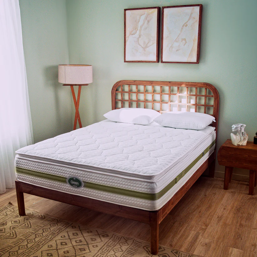 Green pillowtop Mattress Image 5