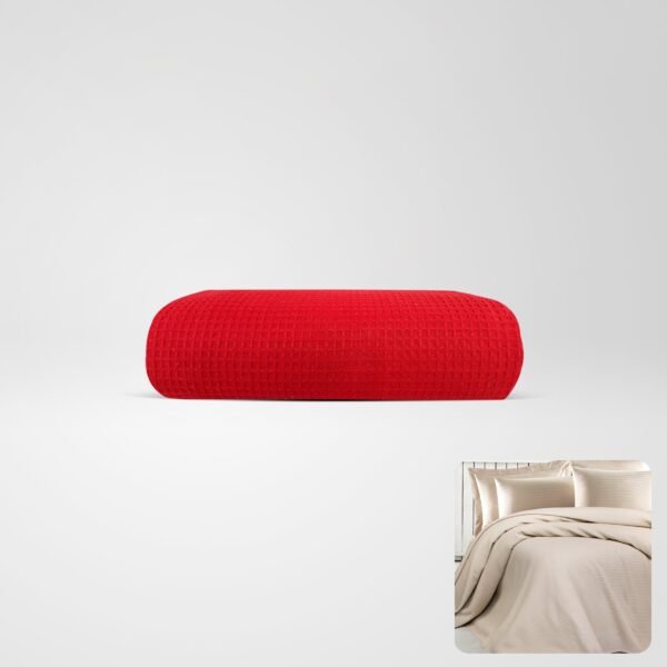 100 % Jacquard Cotton  Coverlet