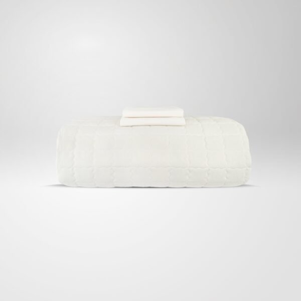 Plain Poly Cotton Coverlet
